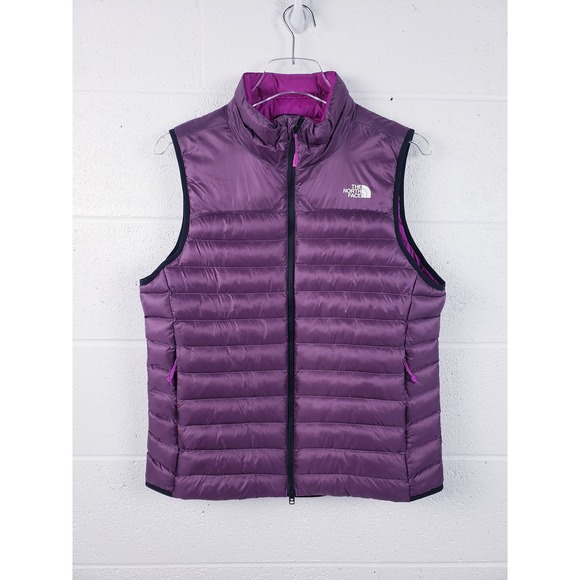 The North Face Jackets & Blazers - The North Face Aconcagua 3 Down Vest Purple Quilted Puffer Medium
